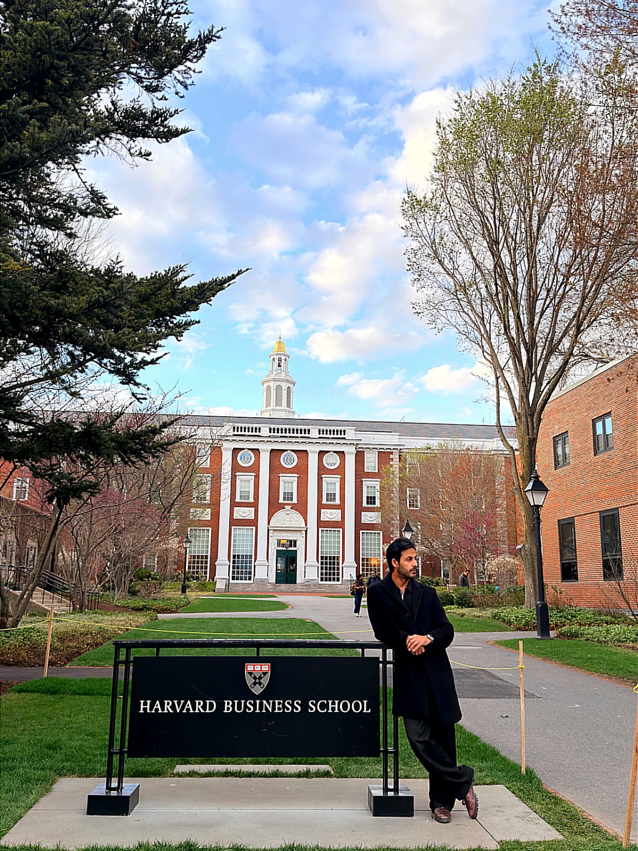 At Harvard Business School
